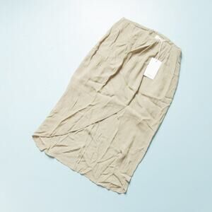 NWT Wilfred Artitzia Sage Green Tulip Midi Skirt Size 0 Coastal Resort Vacation